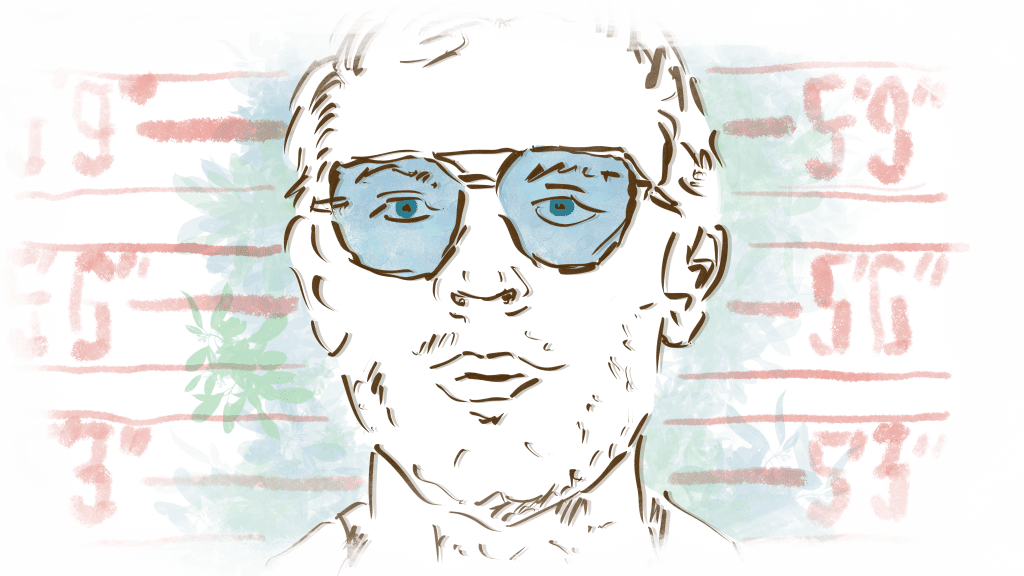 Illustration of Jeffrey Dahmer
